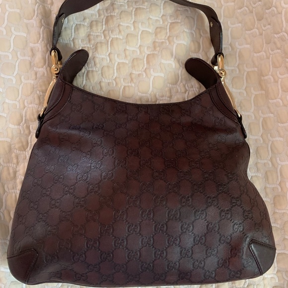 Gucci Horsebit on Guccisima leather Creole Hobo Bag - Picture 12 of 16